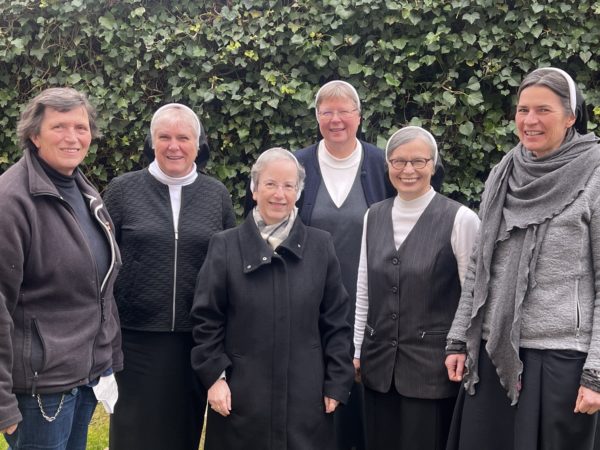 Sr. Mattäa, Sr. Gerda, Sr. Martina, Sr. Clara, Sr. Antonia, Sr. Gudrun